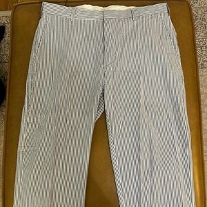Jos A Bank 38 x 30 Seersucker Pants